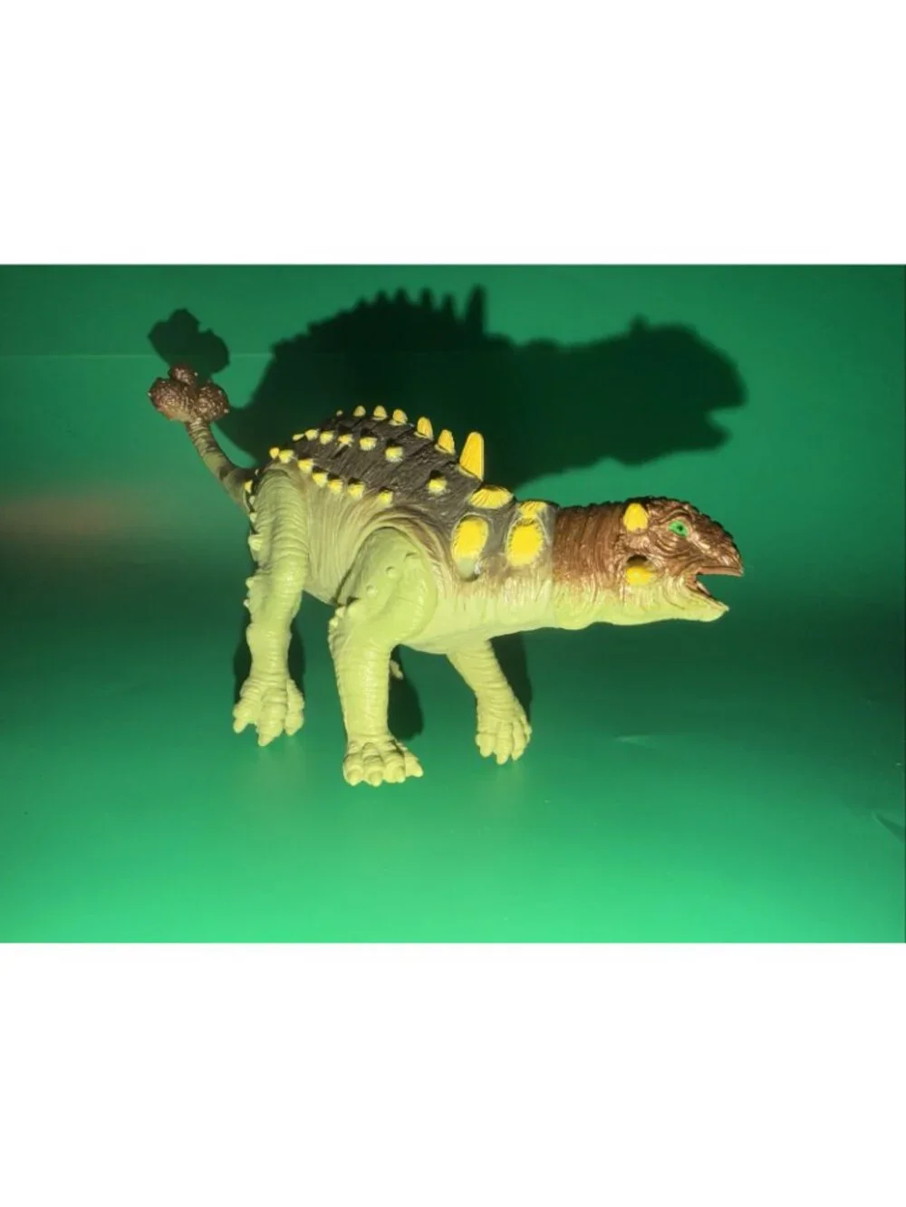 Kid Galaxy Dinosaur Toy EUOPLOCEPHALUS Poseable Realistic 6 inch tall